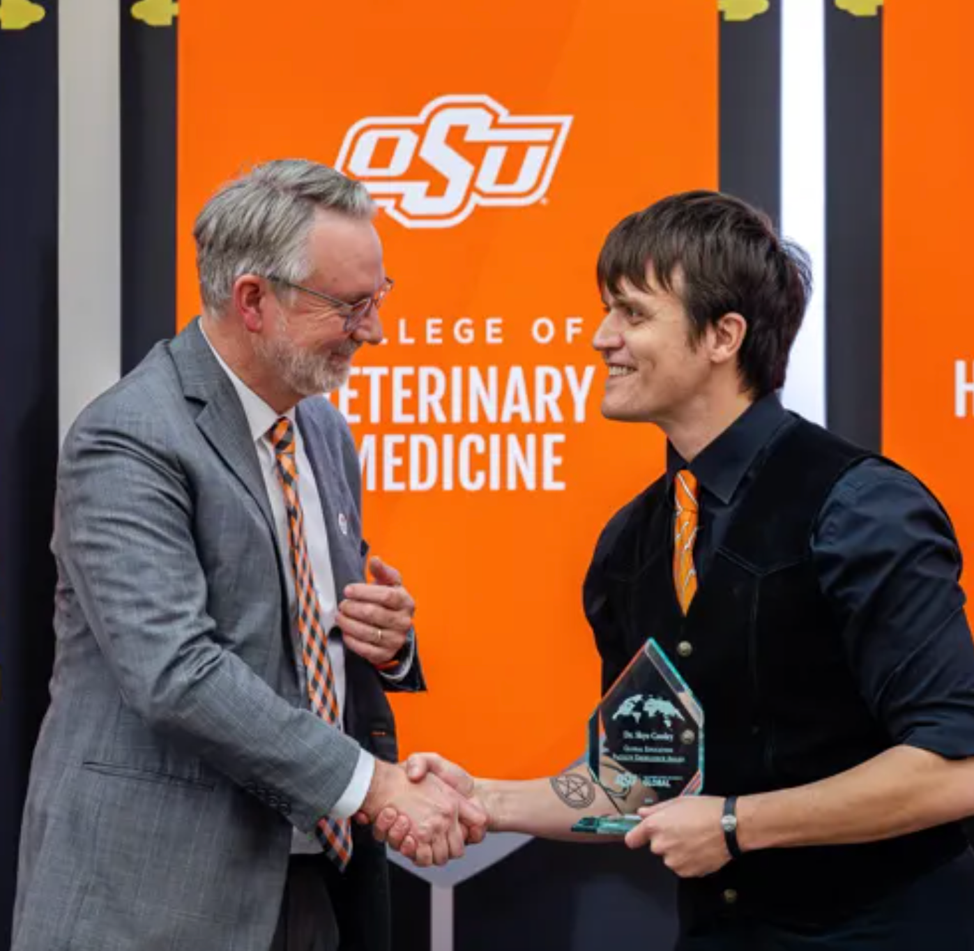 Skye Cooley receives OSU Global Engagement Faculty Excellence Award